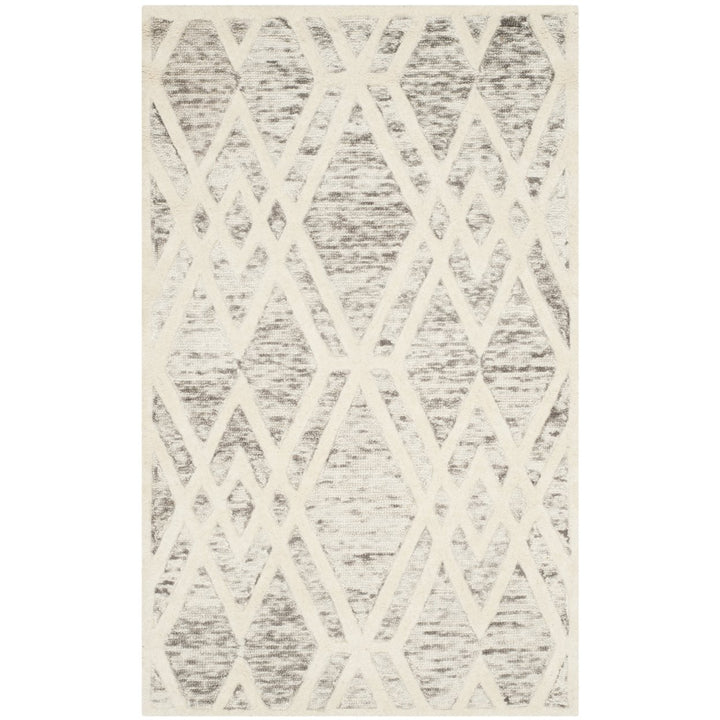 SAFAVIEH Cambridge CAM729R Light Brown / Ivory Rug Image 1