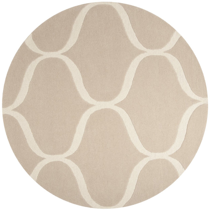 SAFAVIEH Cambridge CAM730J Light Beige / Ivory Rug Image 1