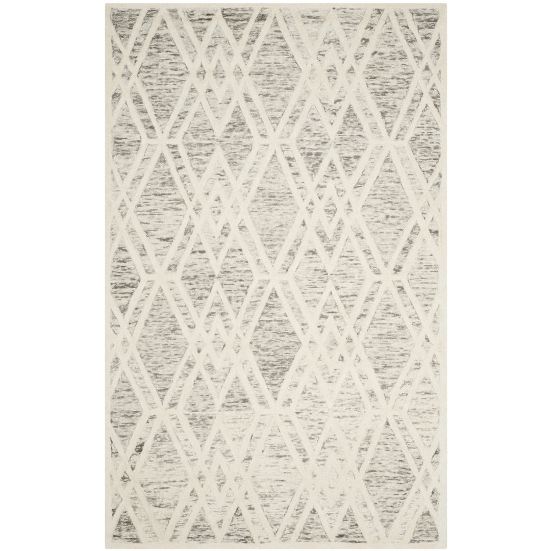 SAFAVIEH Cambridge CAM729R Light Brown / Ivory Rug Image 1