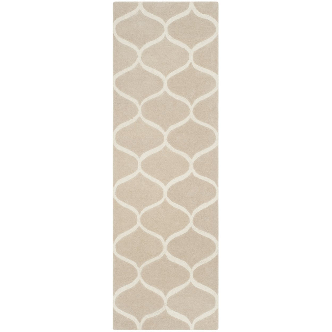 SAFAVIEH Cambridge CAM730J Light Beige / Ivory Rug Image 1