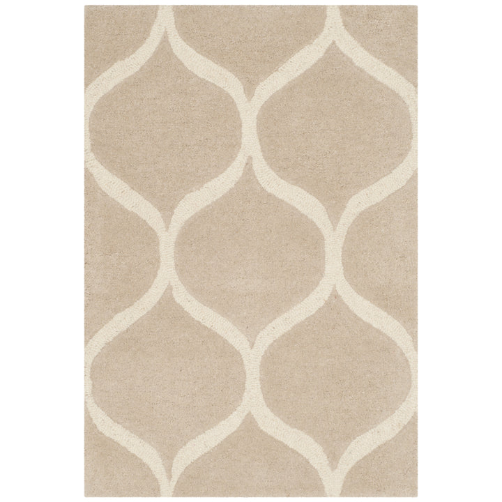 SAFAVIEH Cambridge CAM730J Light Beige / Ivory Rug Image 8