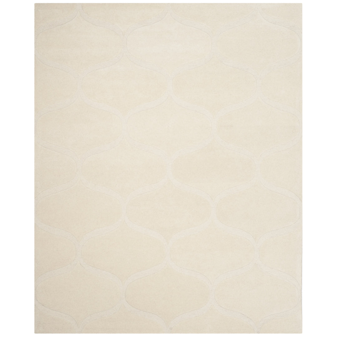 SAFAVIEH Cambridge CAM730P Handmade Ivory / Ivory Rug Image 1