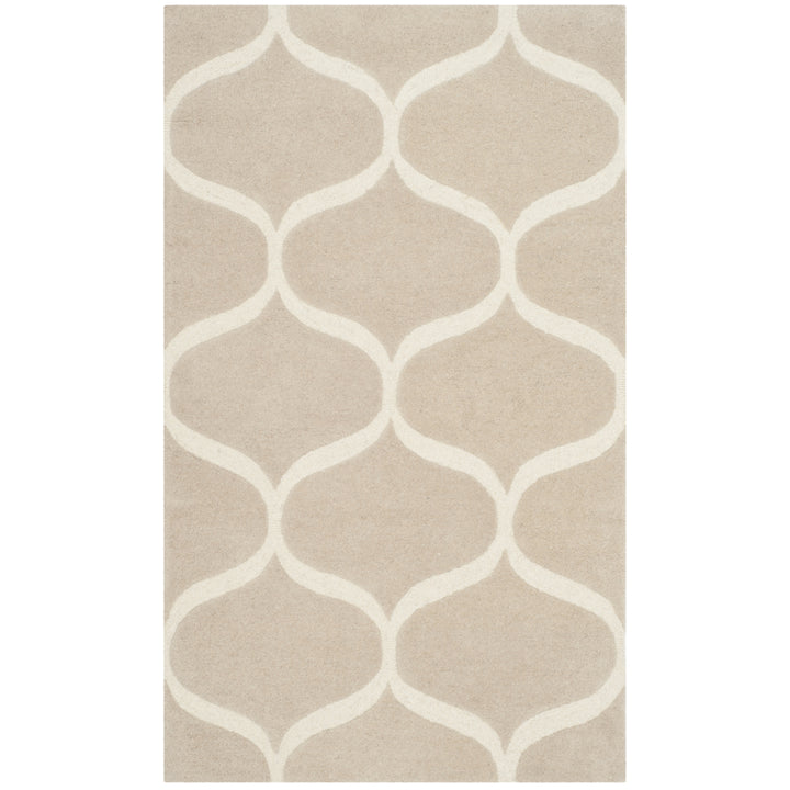 SAFAVIEH Cambridge CAM730J Light Beige / Ivory Rug Image 9