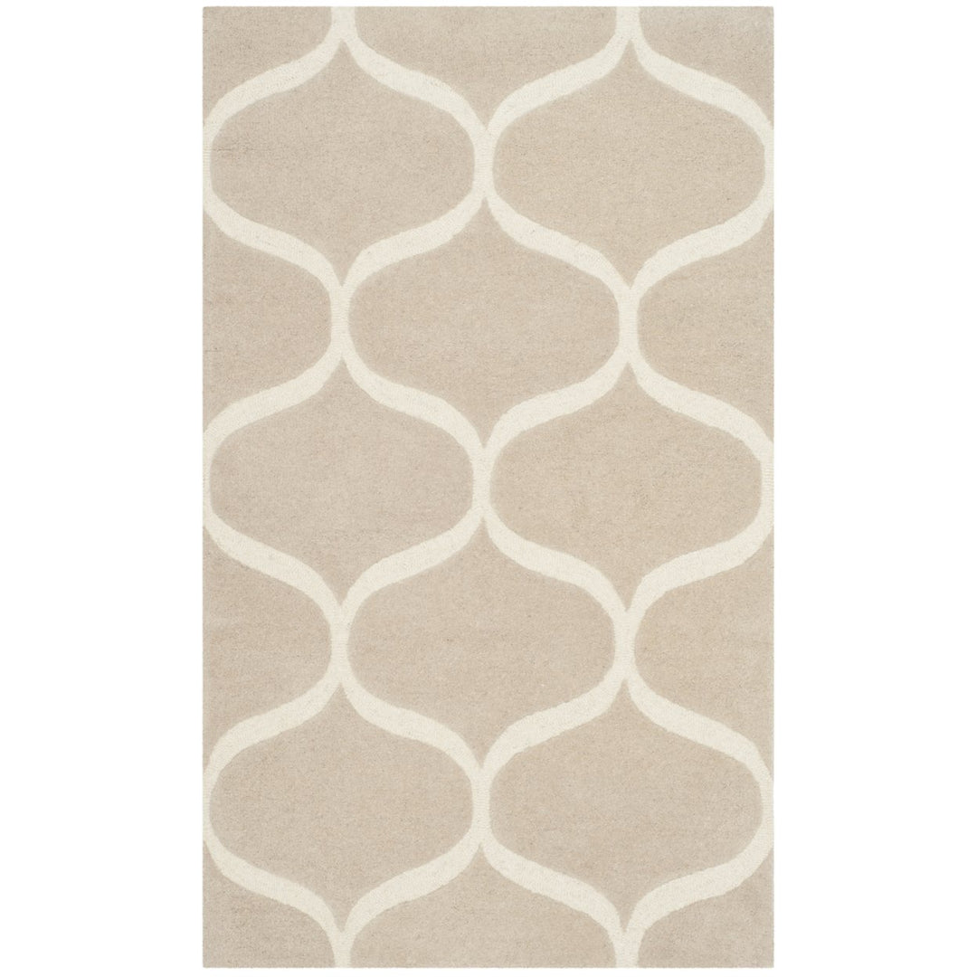 SAFAVIEH Cambridge CAM730J Light Beige / Ivory Rug Image 1