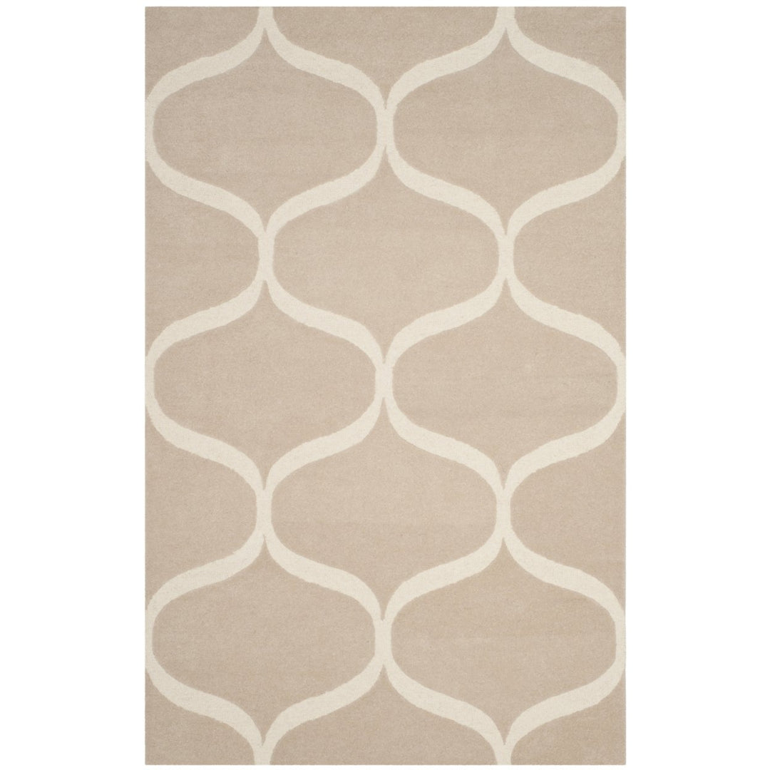 SAFAVIEH Cambridge CAM730J Light Beige / Ivory Rug Image 1