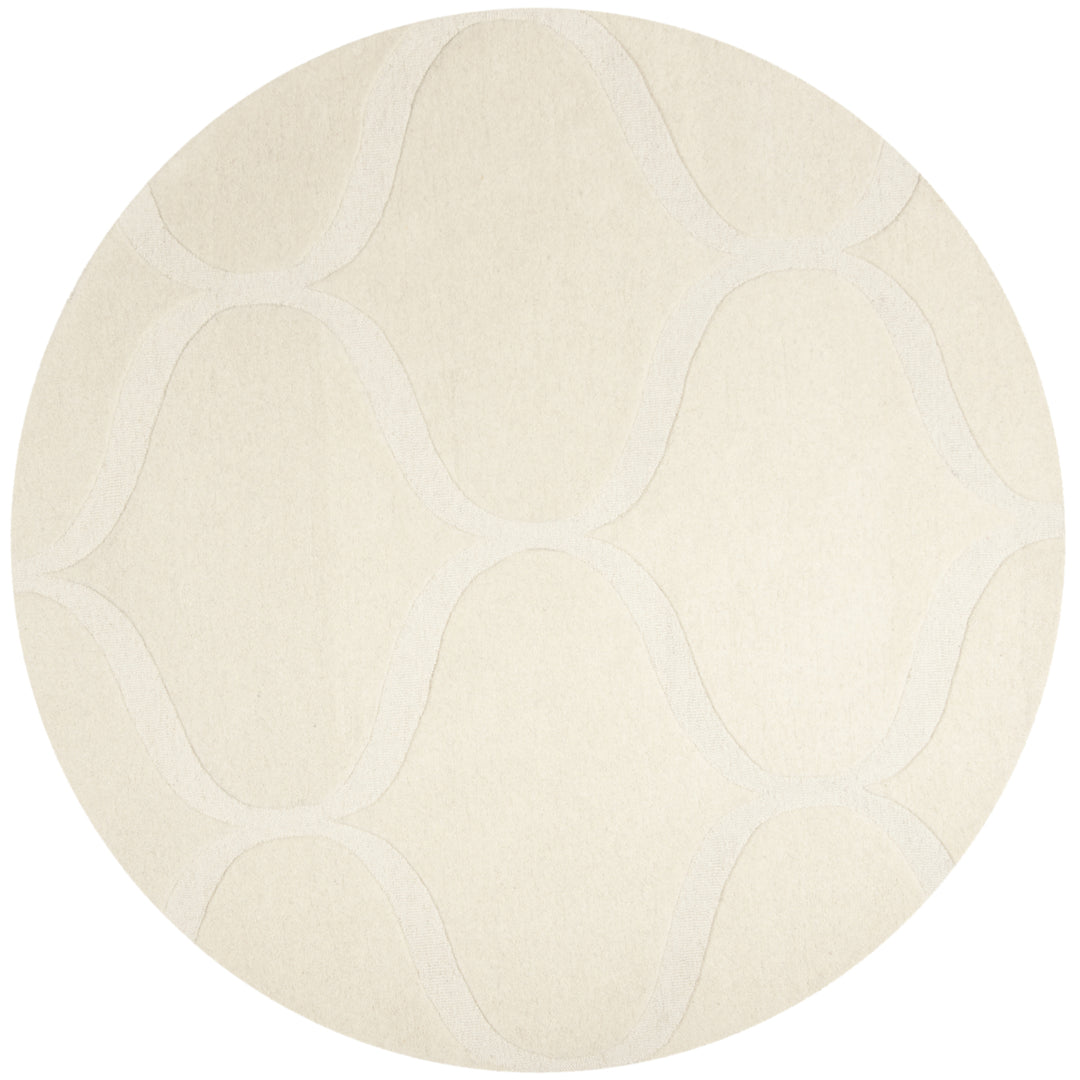 SAFAVIEH Cambridge CAM730P Handmade Ivory / Ivory Rug Image 4