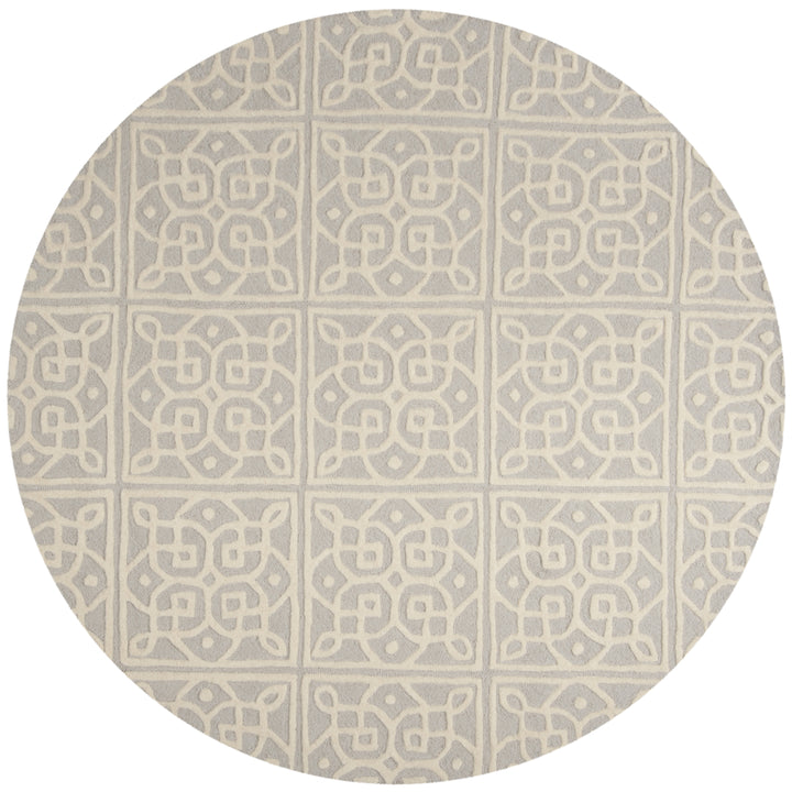 SAFAVIEH Cambridge CAM731G Light Grey / Ivory Rug Image 4