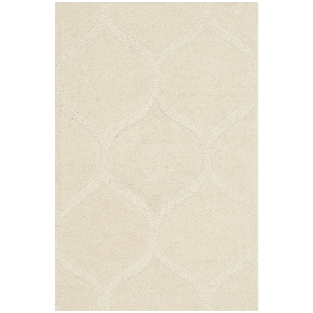 SAFAVIEH Cambridge CAM730P Handmade Ivory / Ivory Rug Image 8