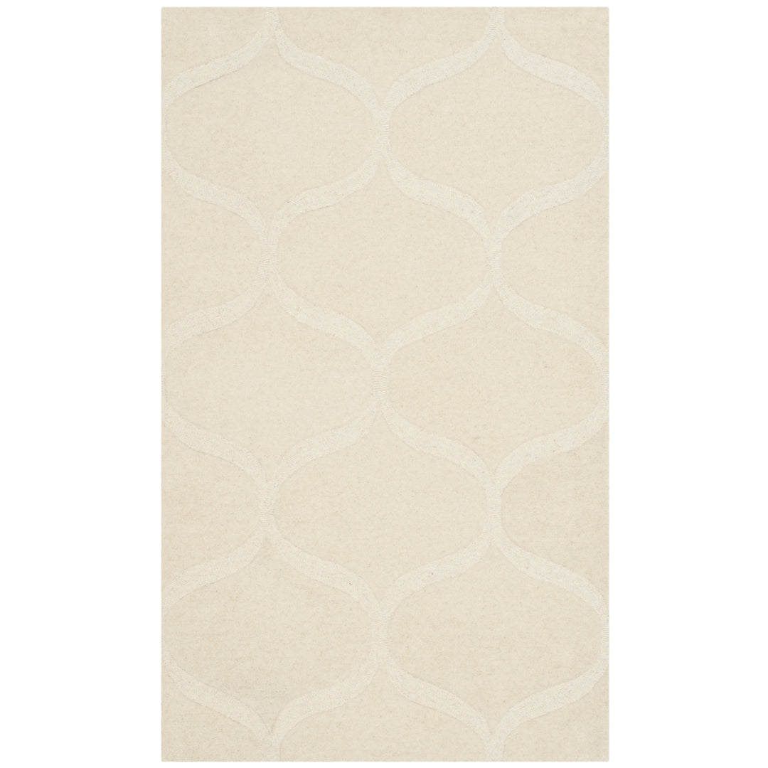 SAFAVIEH Cambridge CAM730P Handmade Ivory / Ivory Rug Image 9