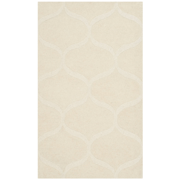 SAFAVIEH Cambridge CAM730P Handmade Ivory / Ivory Rug Image 9