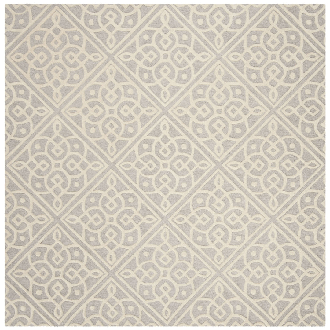 SAFAVIEH Cambridge CAM731G Light Grey / Ivory Rug Image 6