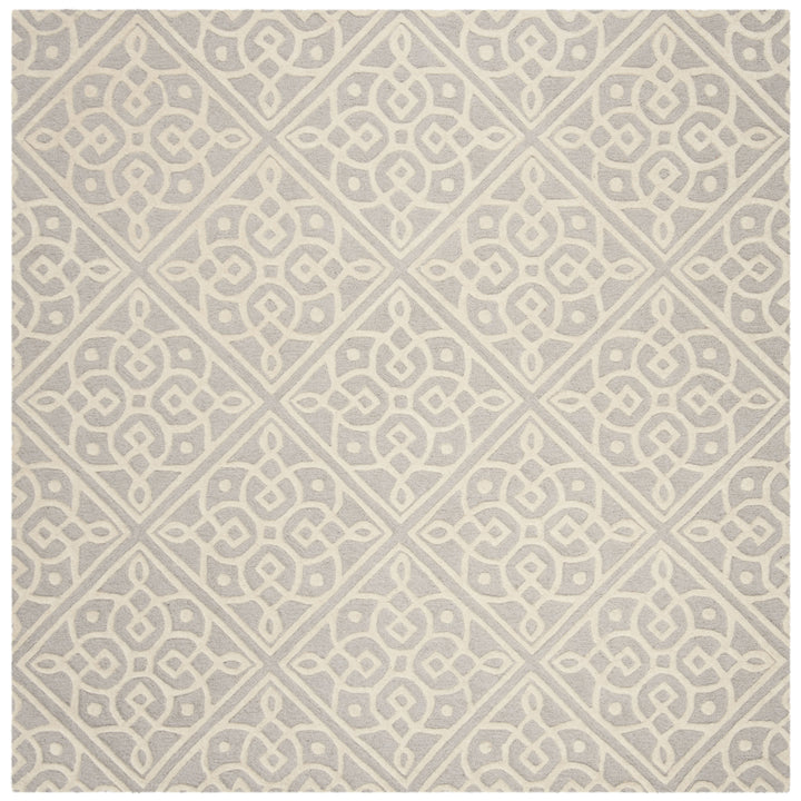 SAFAVIEH Cambridge CAM731G Light Grey / Ivory Rug Image 6