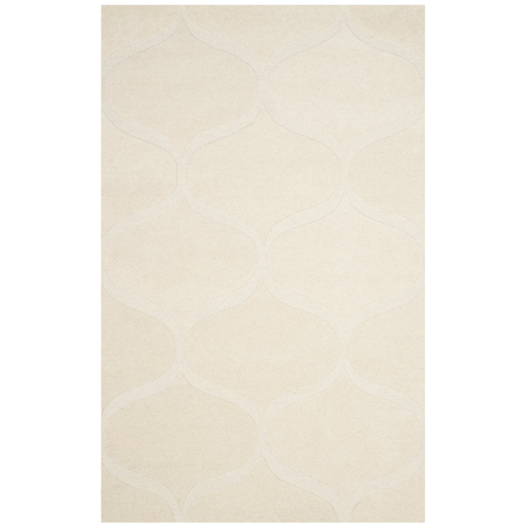 SAFAVIEH Cambridge CAM730P Handmade Ivory / Ivory Rug Image 1