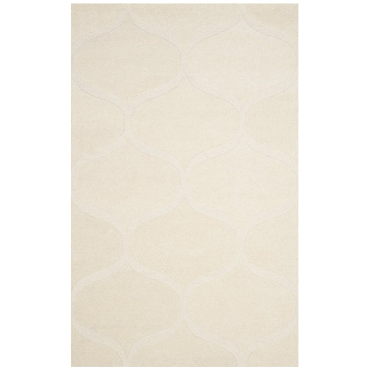 SAFAVIEH Cambridge CAM730P Handmade Ivory / Ivory Rug Image 1