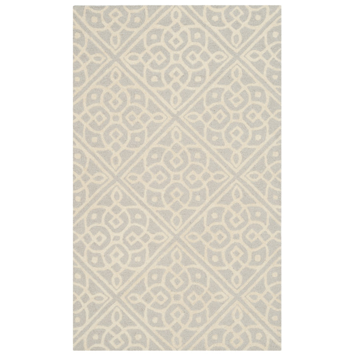 SAFAVIEH Cambridge CAM731G Light Grey / Ivory Rug Image 9