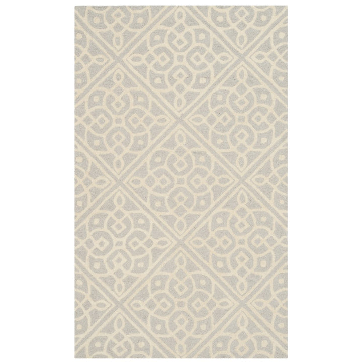 SAFAVIEH Cambridge CAM731G Light Grey / Ivory Rug Image 1