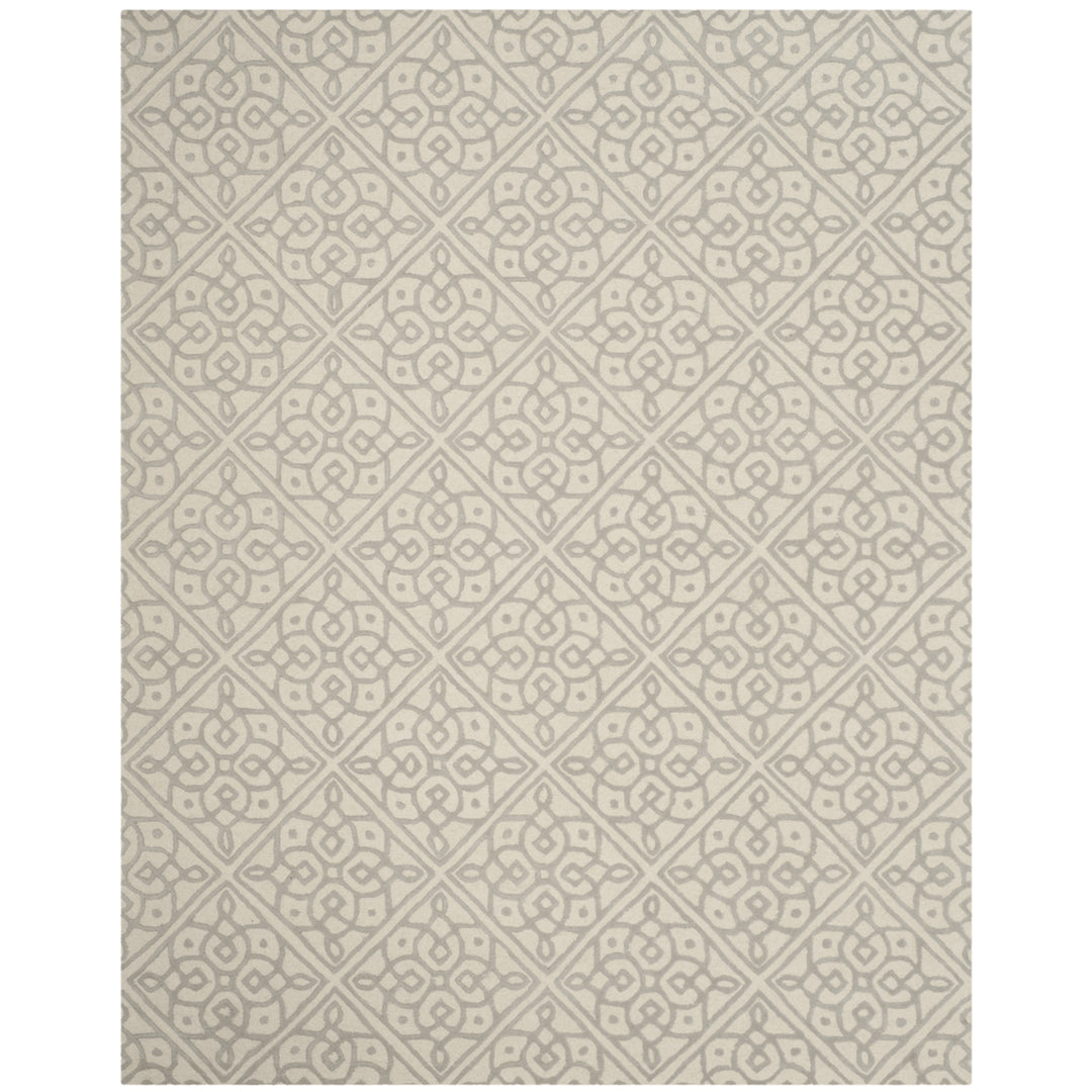 SAFAVIEH Cambridge CAM731Q Handmade Ivory / Grey Rug Image 1