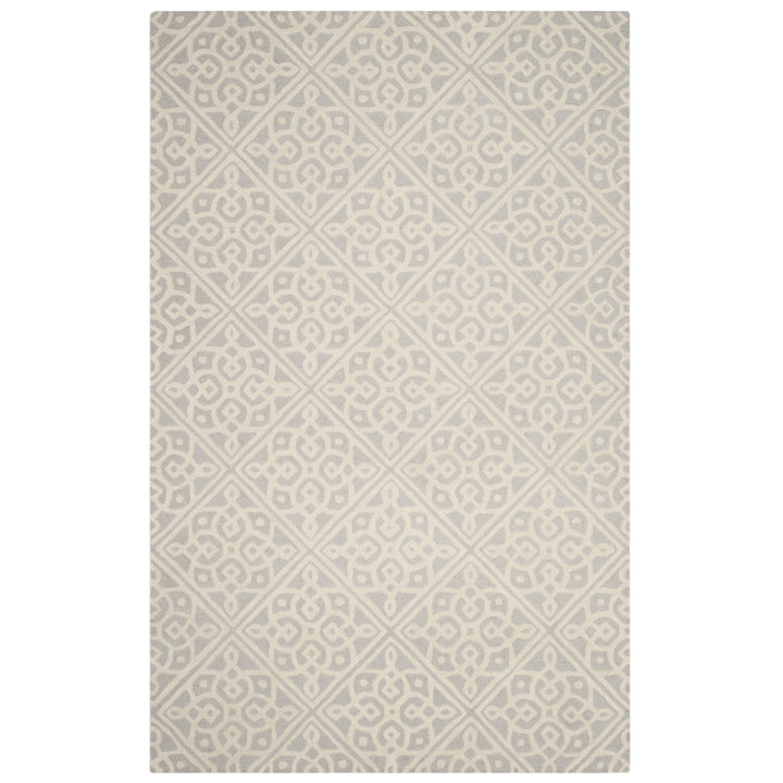 SAFAVIEH Cambridge CAM731G Light Grey / Ivory Rug Image 10