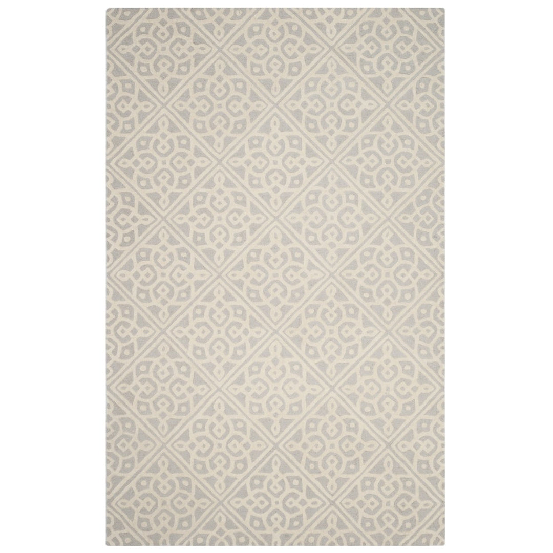 SAFAVIEH Cambridge CAM731G Light Grey / Ivory Rug Image 1