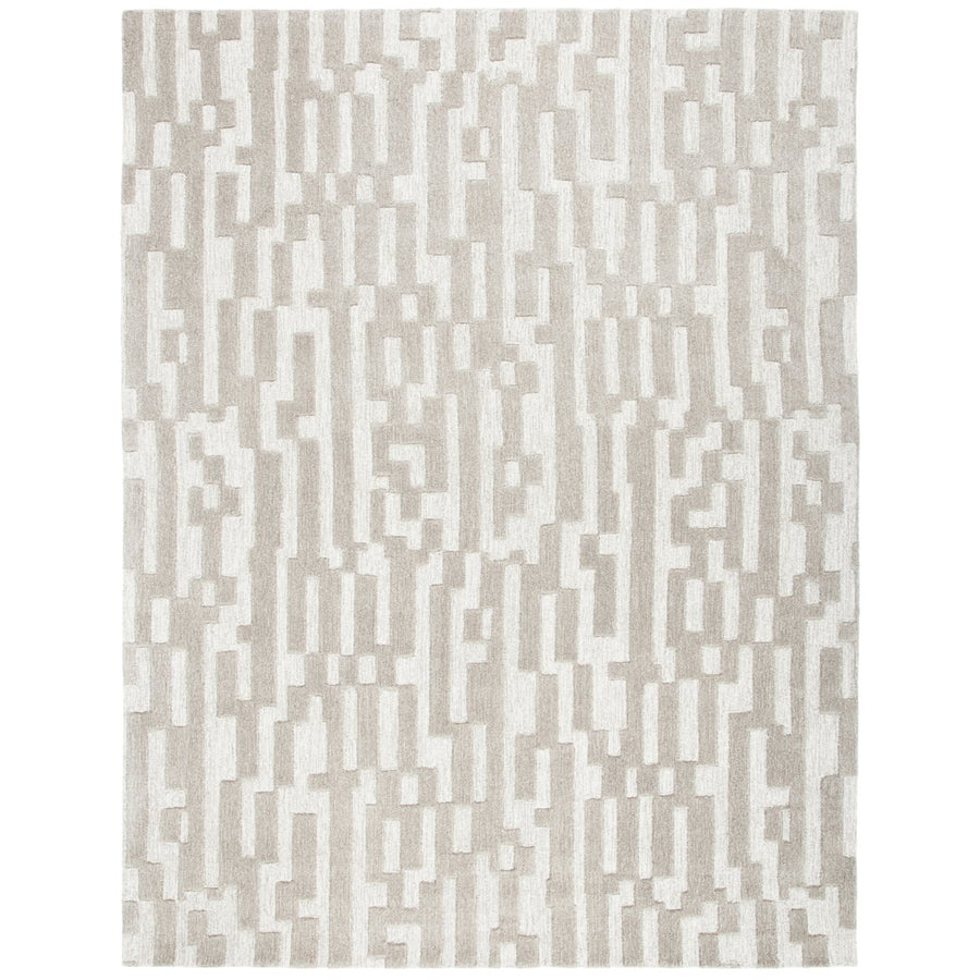 SAFAVIEH Cambridge CAM734B Handmade Beige / Grey Rug Image 1