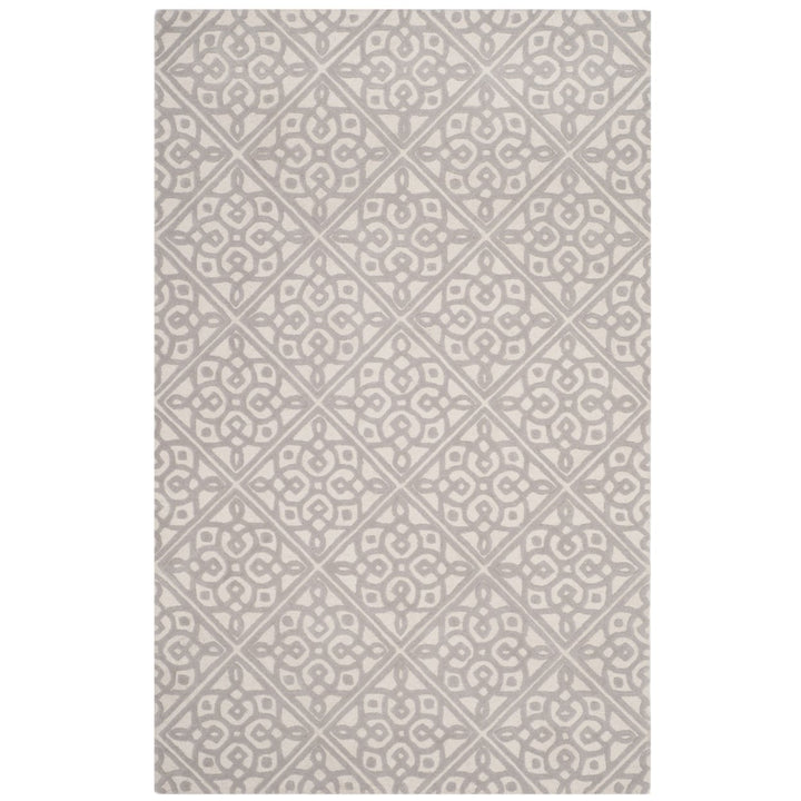 SAFAVIEH Cambridge CAM731Q Handmade Ivory / Grey Rug Image 1