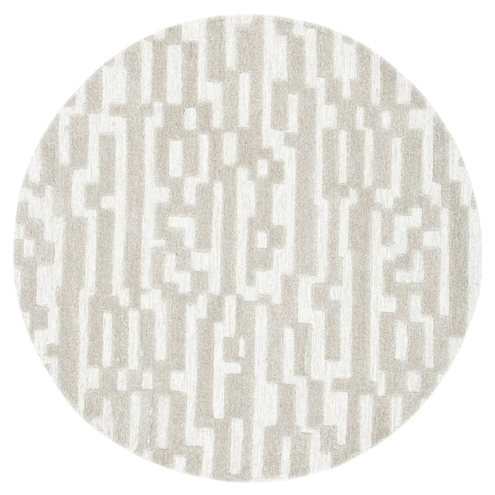 SAFAVIEH Cambridge CAM734B Handmade Beige / Grey Rug Image 4