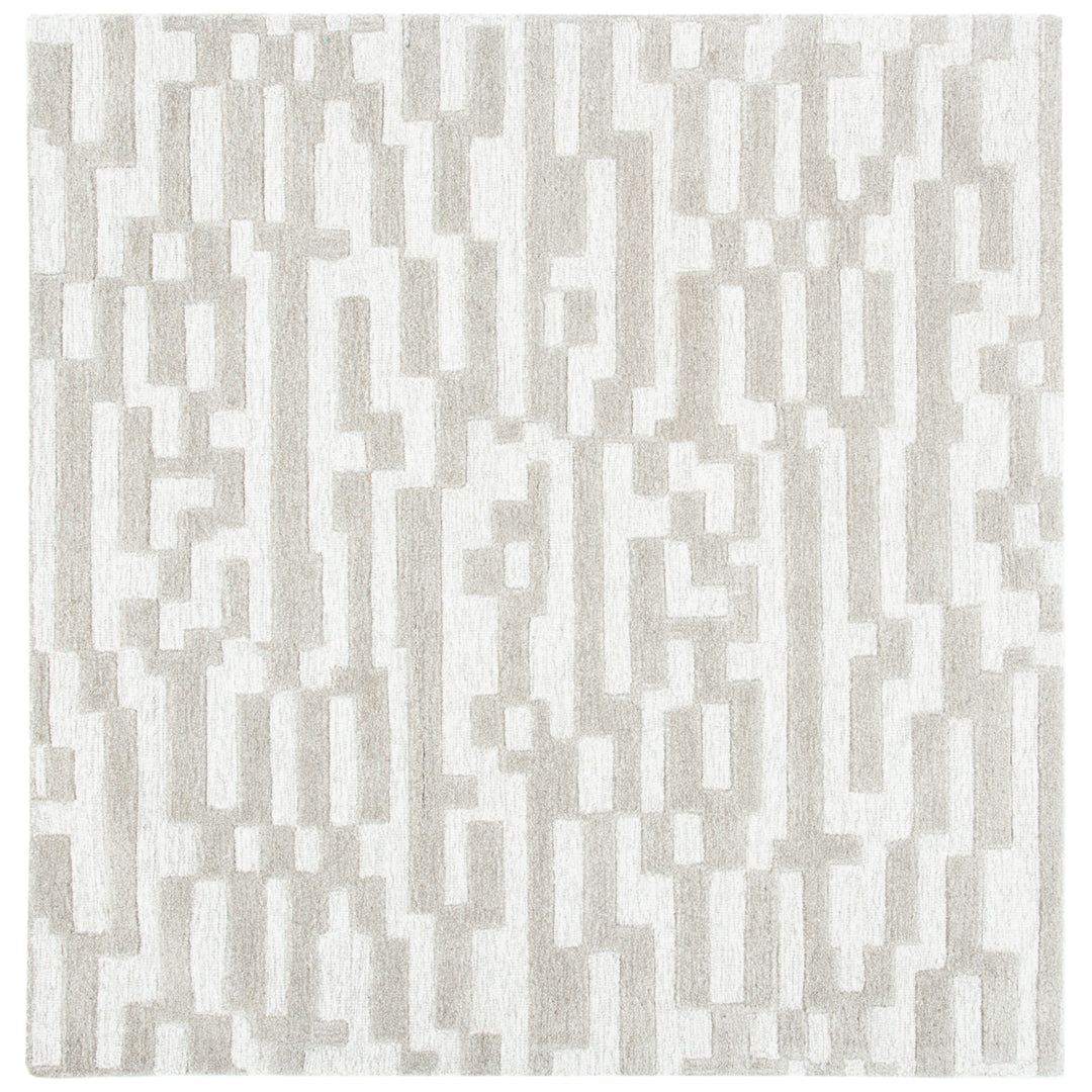 SAFAVIEH Cambridge CAM734B Handmade Beige / Grey Rug Image 6