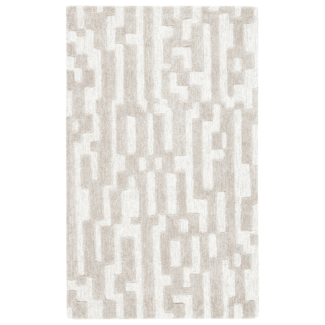 SAFAVIEH Cambridge CAM734B Handmade Beige / Grey Rug Image 10