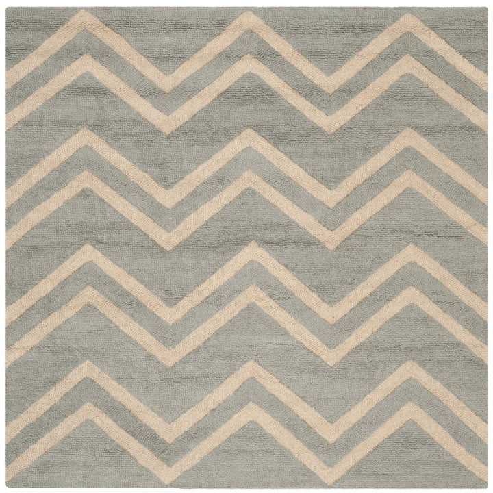 SAFAVIEH Cambridge CAM824A Handmade Grey / Beige Rug Image 1