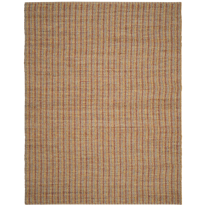 SAFAVIEH Cape Cod CAP102A Handwoven Beige / Rust Rug Image 1