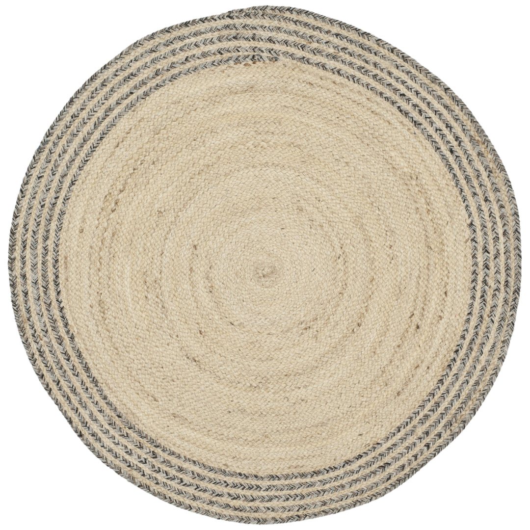 SAFAVIEH Cape Cod CAP204C Ivory / Steel Grey Rug Image 1