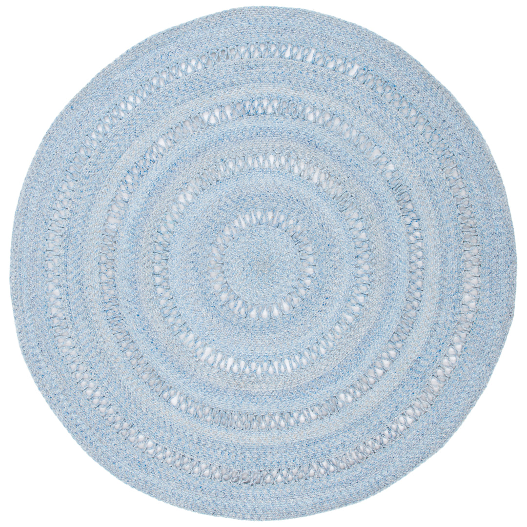 SAFAVIEH Cape Cod Collection CAP221M Handwoven Blue Rug Image 4