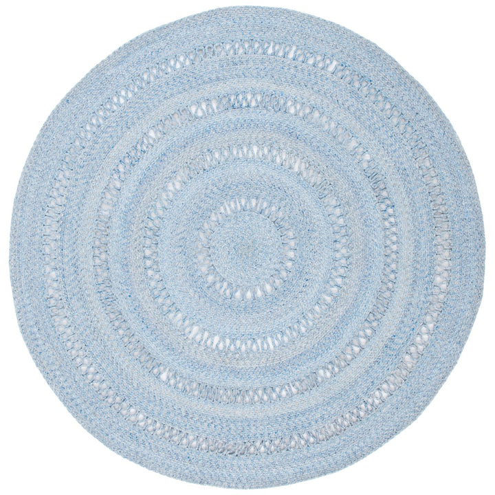 SAFAVIEH Cape Cod Collection CAP221M Handwoven Blue Rug Image 1