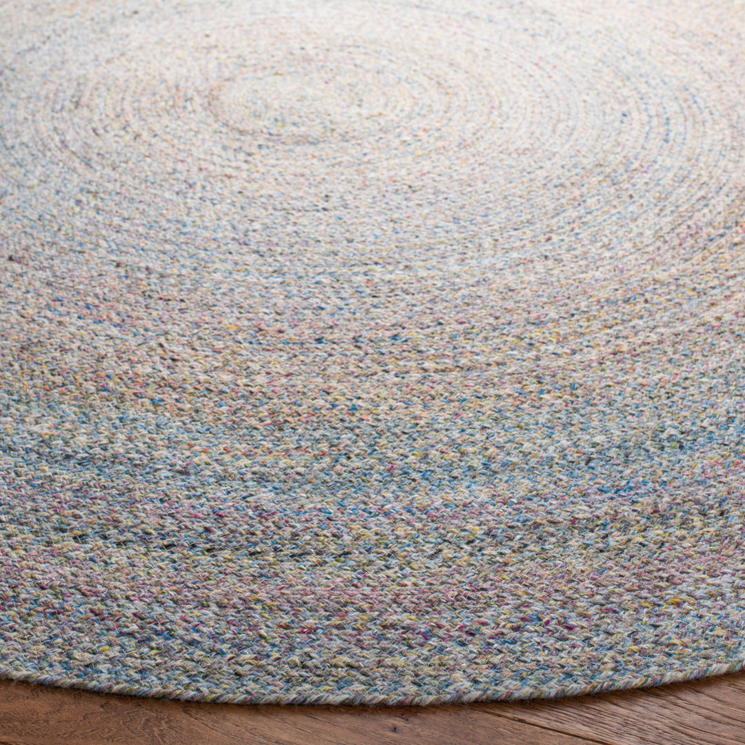 SAFAVIEH Cape Cod CAP224Y Handwoven Blue / Green Rug Image 3