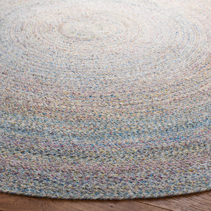 SAFAVIEH Cape Cod CAP224Y Handwoven Blue / Green Rug Image 3