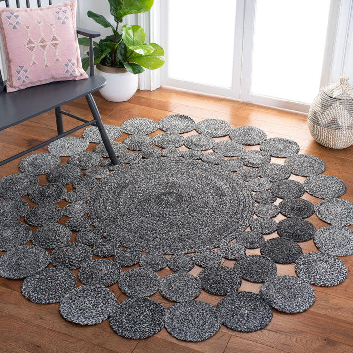 SAFAVIEH Cape Cod CAP226H Handwoven Charcoal Rug Image 2