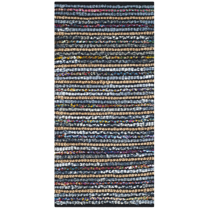 SAFAVIEH Cape Cod CAP364A Handwoven Multi / Natural Rug Image 1