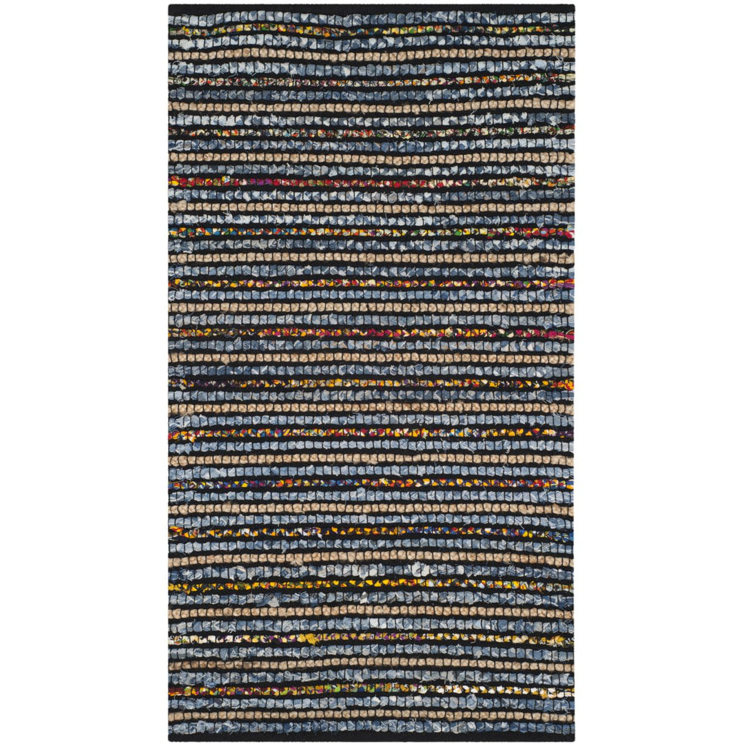 SAFAVIEH Cape Cod CAP364A Handwoven Multi / Natural Rug Image 1