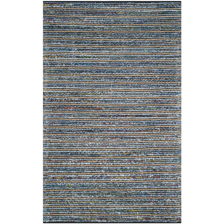 SAFAVIEH Cape Cod CAP364A Handwoven Multi / Natural Rug Image 1