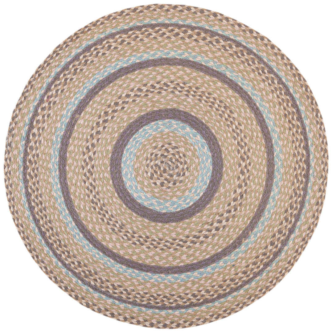 SAFAVIEH Cape Cod CAP241X Handwoven Blue / Olive Rug Image 1