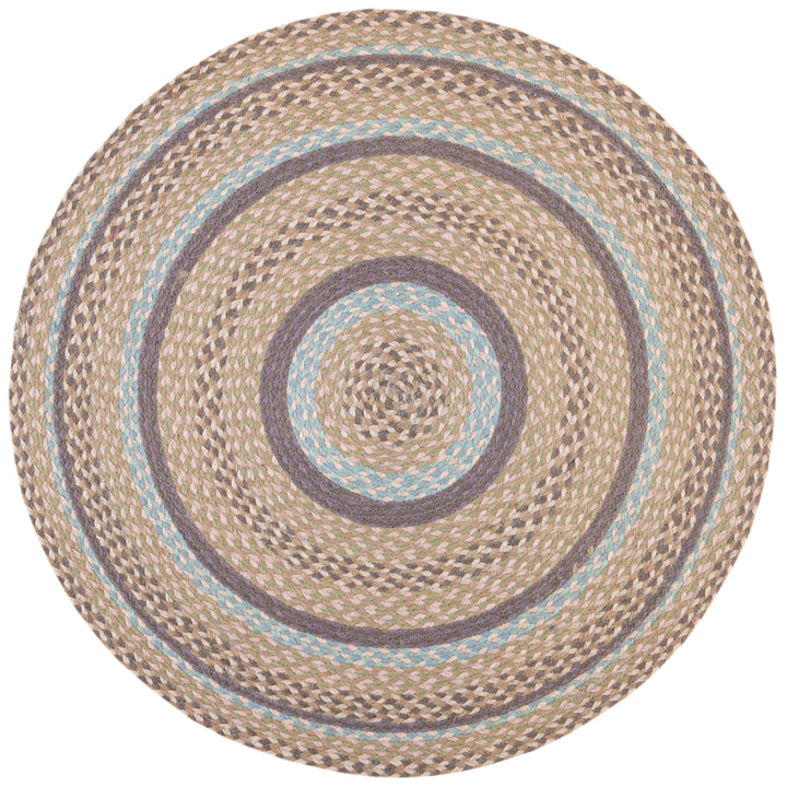 SAFAVIEH Cape Cod CAP241X Handwoven Blue / Olive Rug Image 1