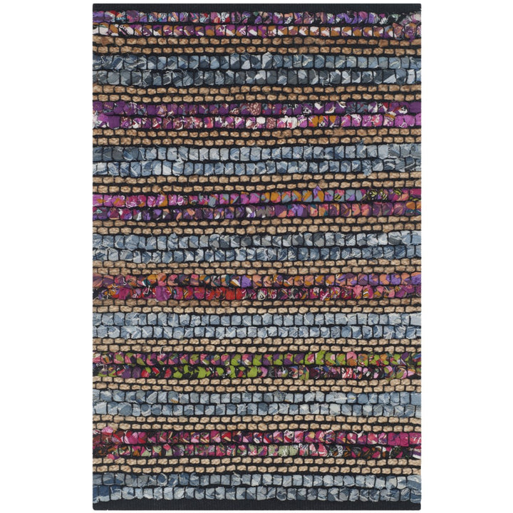 SAFAVIEH Cape Cod CAP361A Handwoven Blue / Multi Rug Image 1