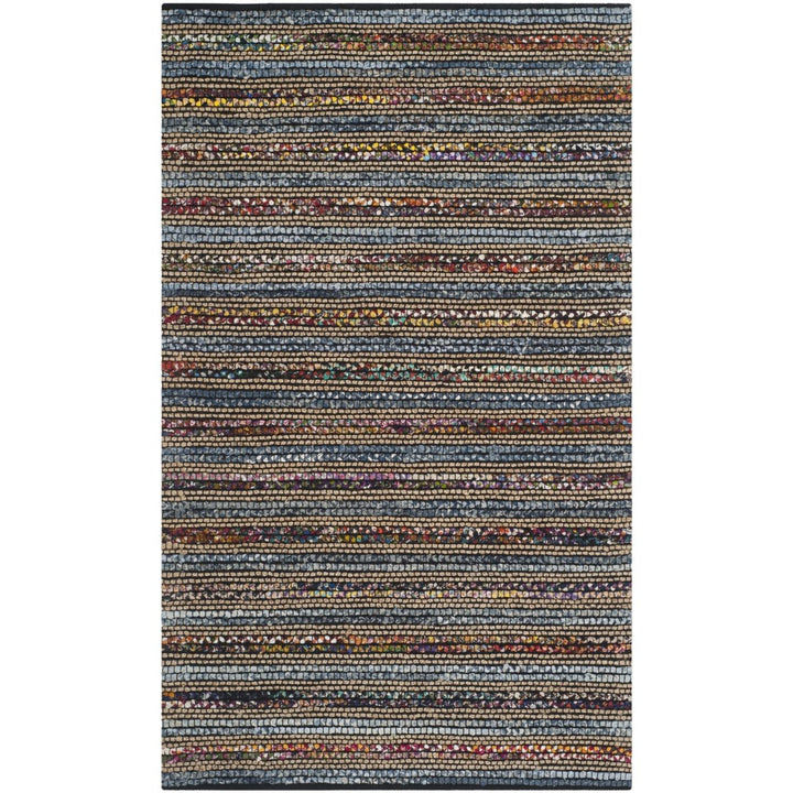 SAFAVIEH Cape Cod CAP361A Handwoven Blue / Multi Rug Image 1