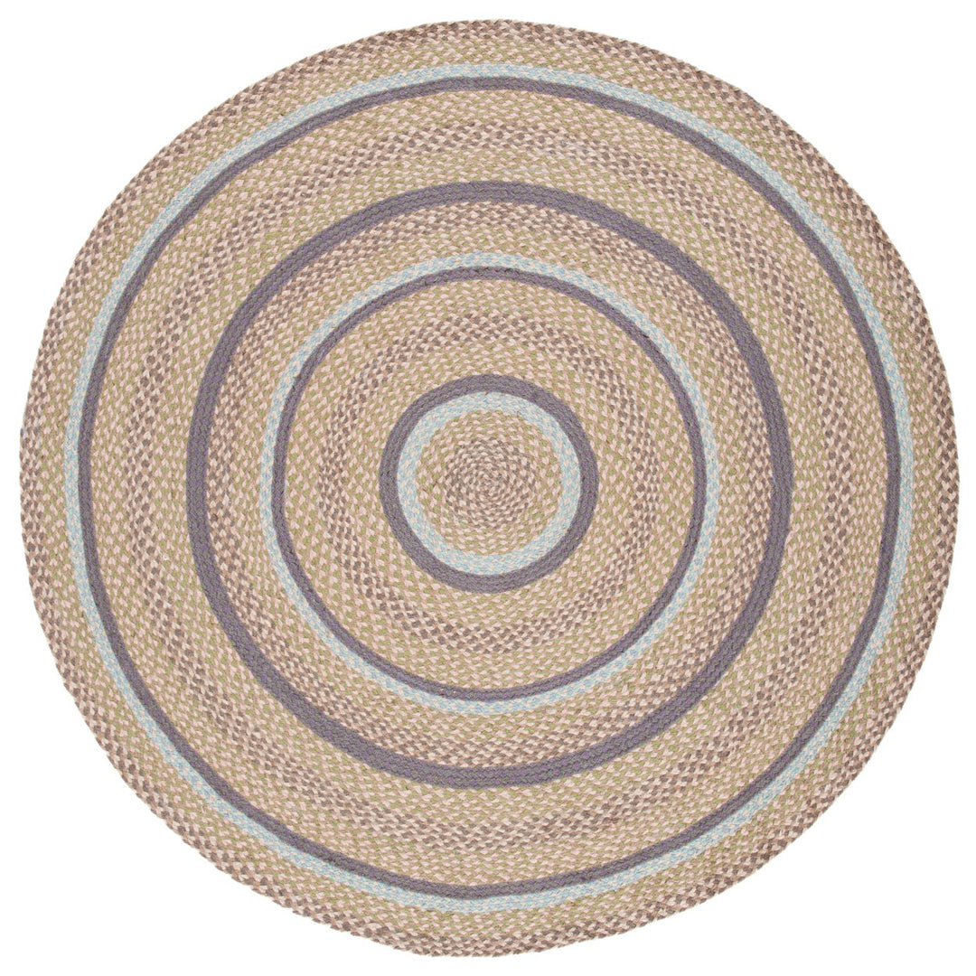 SAFAVIEH Cape Cod CAP241X Handwoven Blue / Olive Rug Image 1