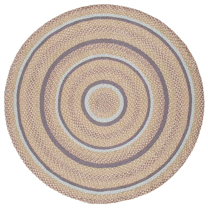 SAFAVIEH Cape Cod CAP241X Handwoven Blue / Olive Rug Image 1