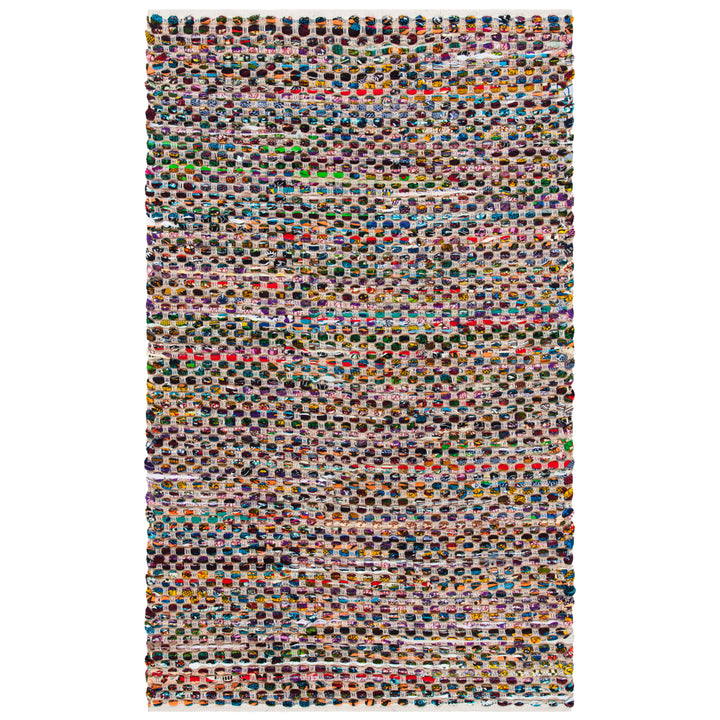 SAFAVIEH Cape Cod CAP302A Handwoven Natural / Multi Rug Image 9