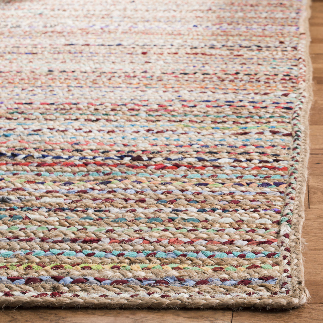 SAFAVIEH Cape Cod CAP251A Handwoven Natural / Multi Rug Image 11