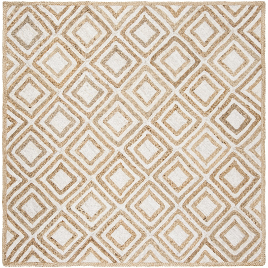 SAFAVIEH Cape Cod CAP304A Handwoven Natural / Ivory Rug Image 4