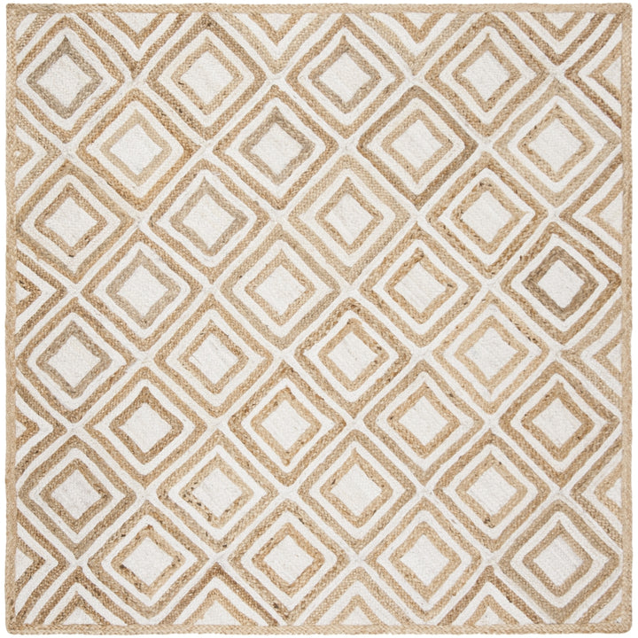 SAFAVIEH Cape Cod CAP304A Handwoven Natural / Ivory Rug Image 4