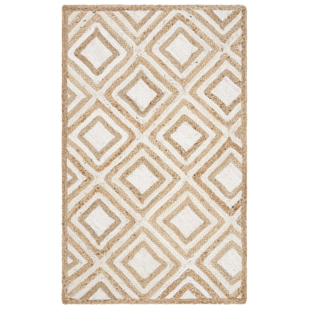 SAFAVIEH Cape Cod CAP304A Handwoven Natural / Ivory Rug Image 1